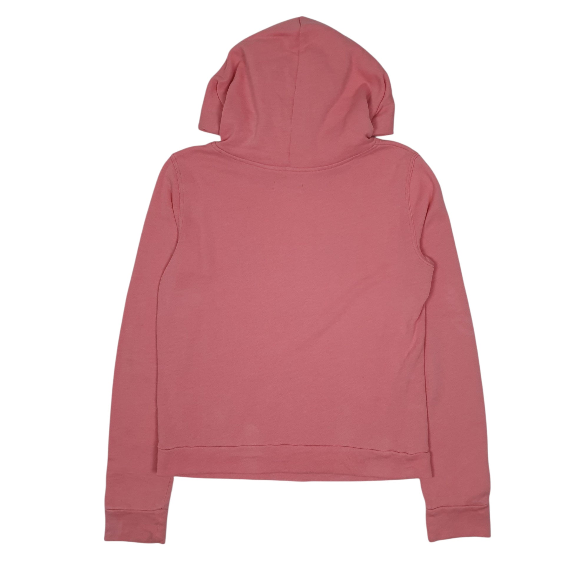 Womens Pink Hollister Lightweight Hoodie Jumper