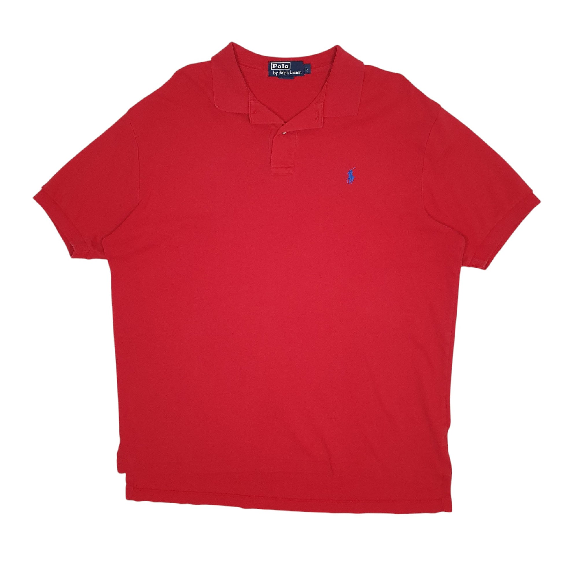 Mens Red Polo Ralph Lauren  Short Sleeve Polo Shirt