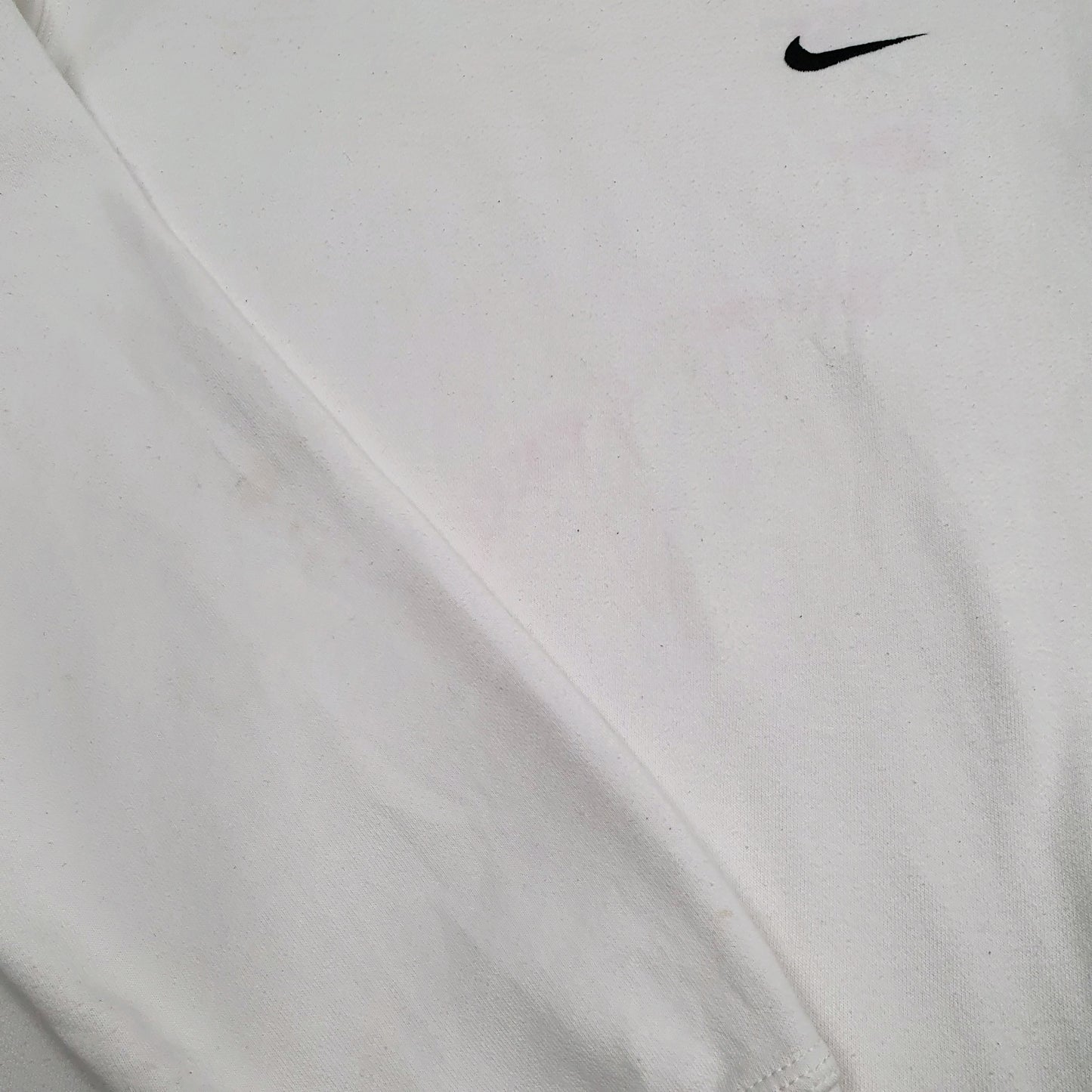 Mens White Nike  Crewneck Jumper
