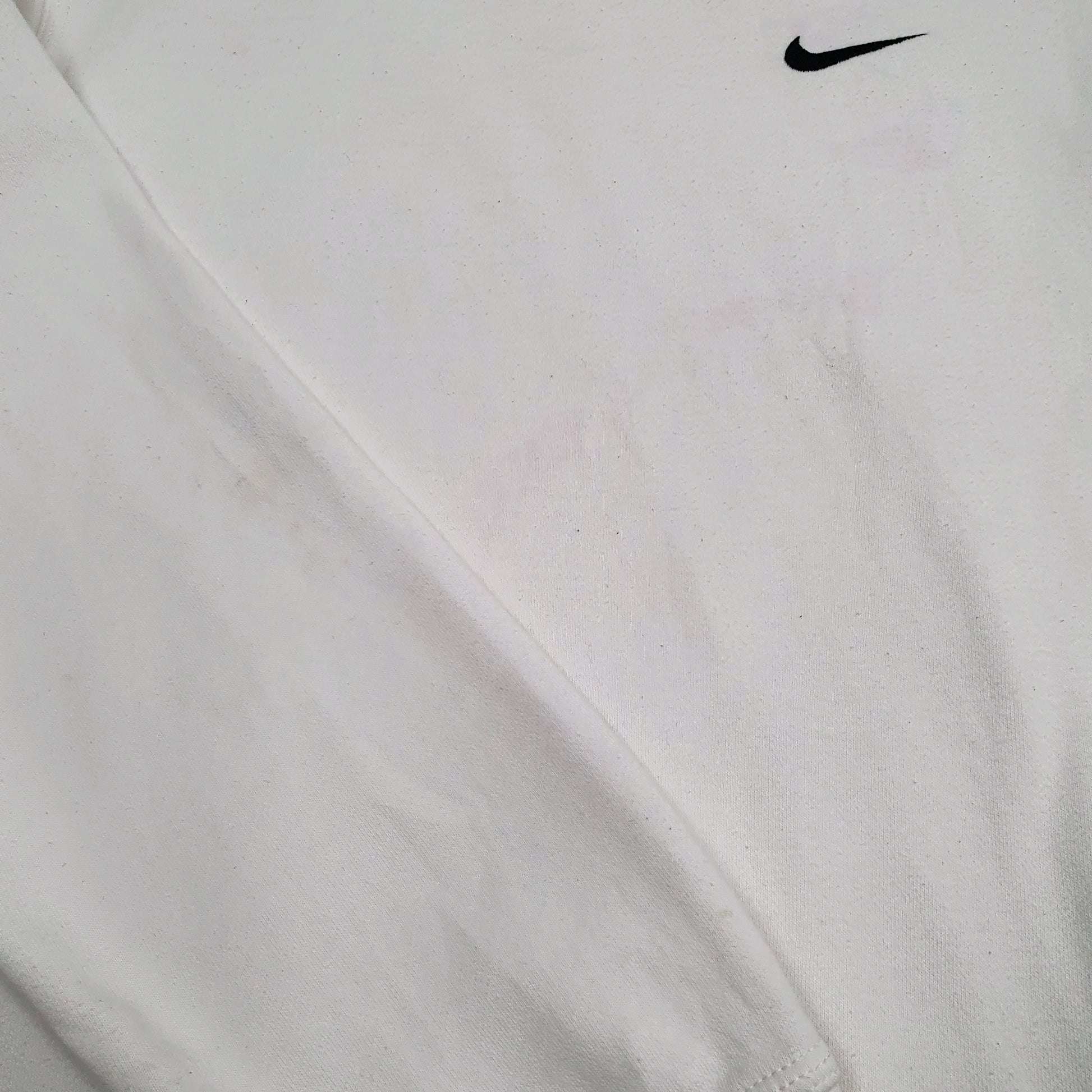 Mens White Nike  Crewneck Jumper