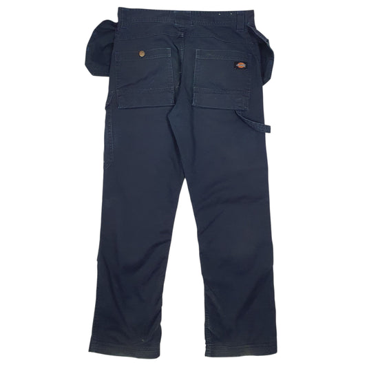 Mens Navy Dickies Workwear  Trousers