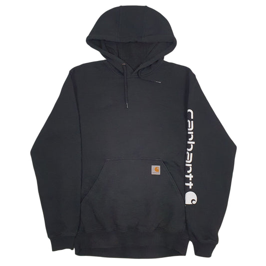 Mens Black Carhartt  Hoodie Jumper