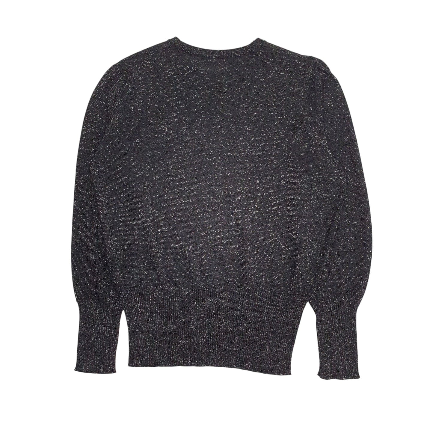 Womens Black M&S  Crewneck Jumper