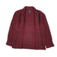 Womens Red Woolrich Plaid Mackinaw Cruiser  Coat