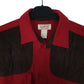 Mens Red L.L.Bean Thick Chamois Hunting Flannel  Shirt