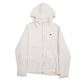 Womens White Tommy Hilfiger Sherpa Full Zip Jumper
