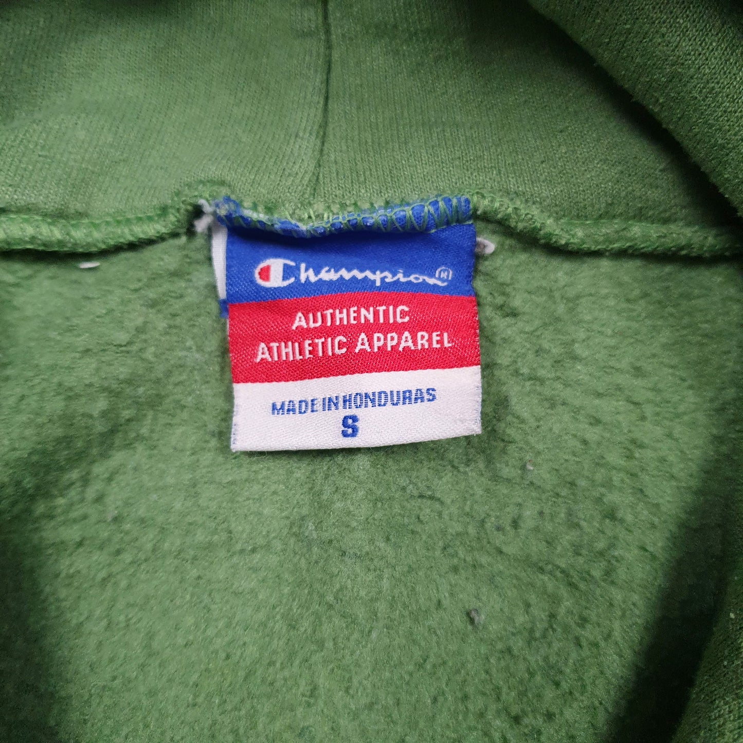 Mens Green Champion  Hoodie Jumper