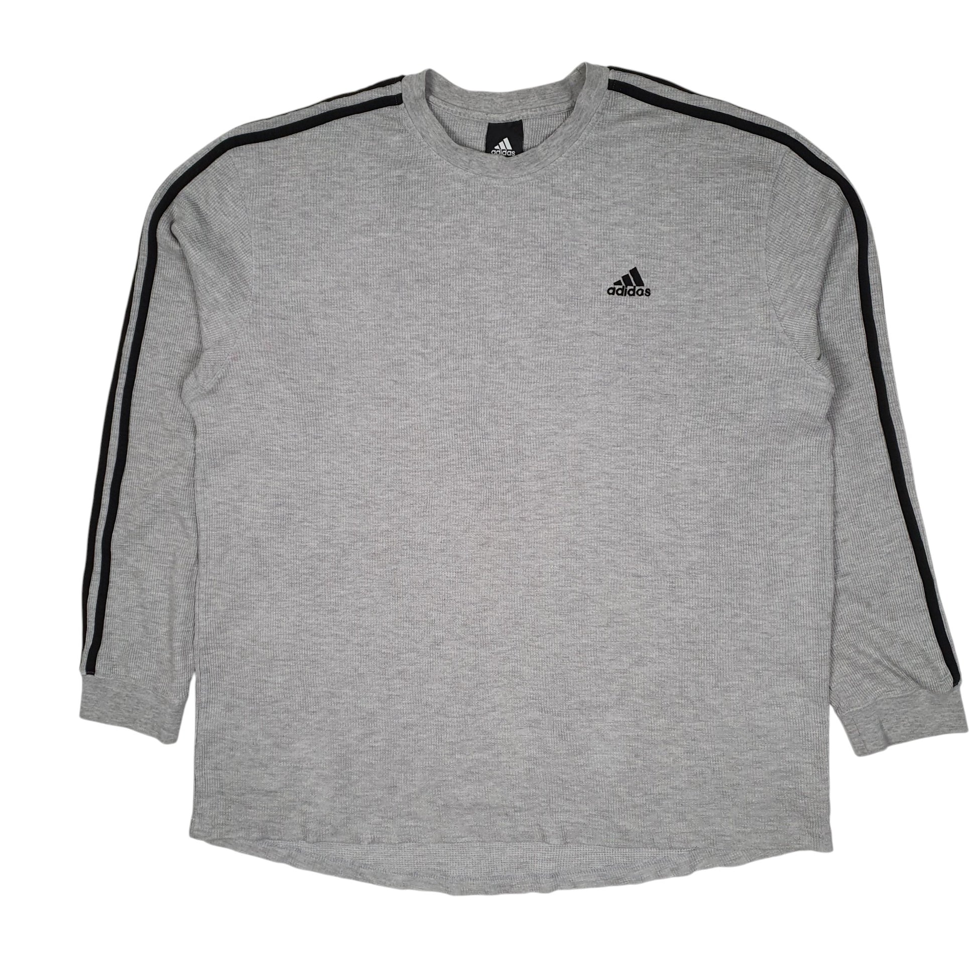 Mens Grey Adidas  Crewneck Jumper