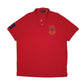 Mens Red Polo Ralph Lauren Custom Slim Fit Short Sleeve Polo Shirt