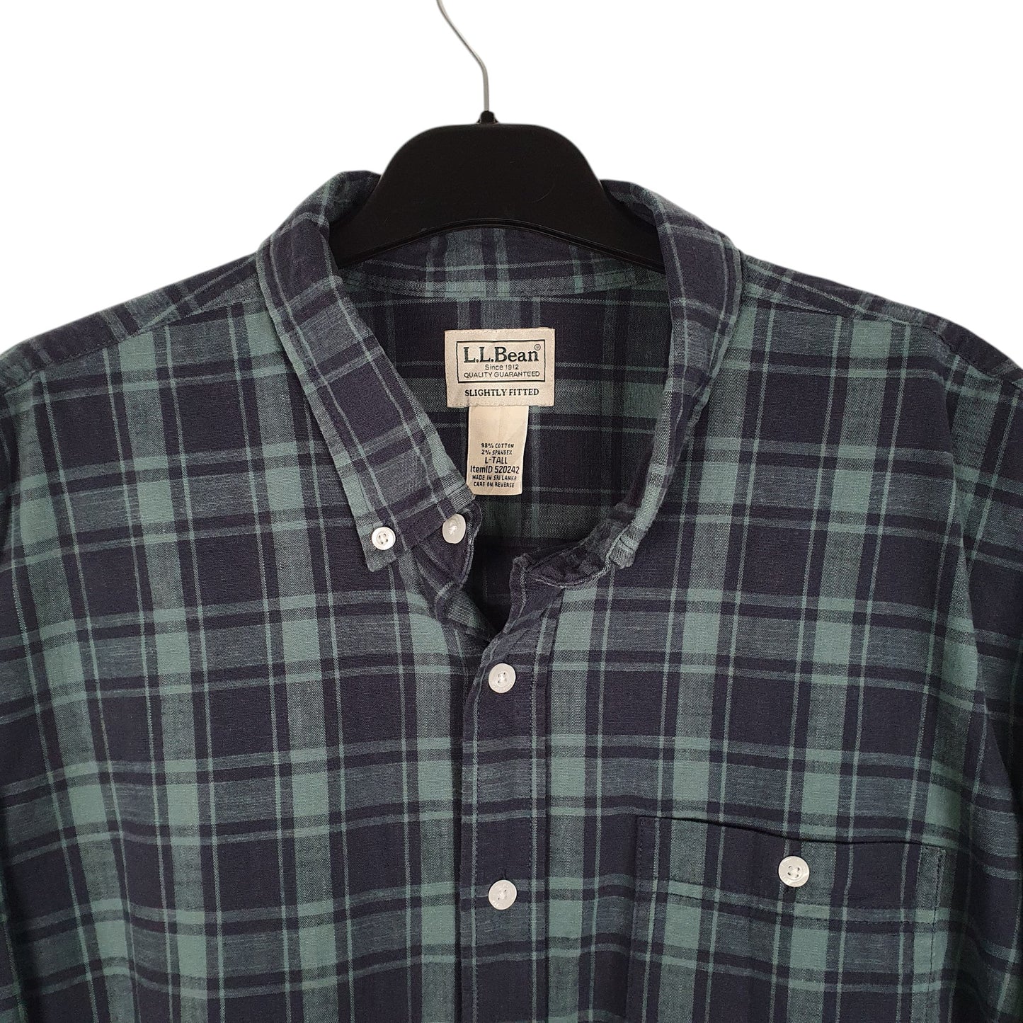 Mens Navy L.L.Bean   Shirt