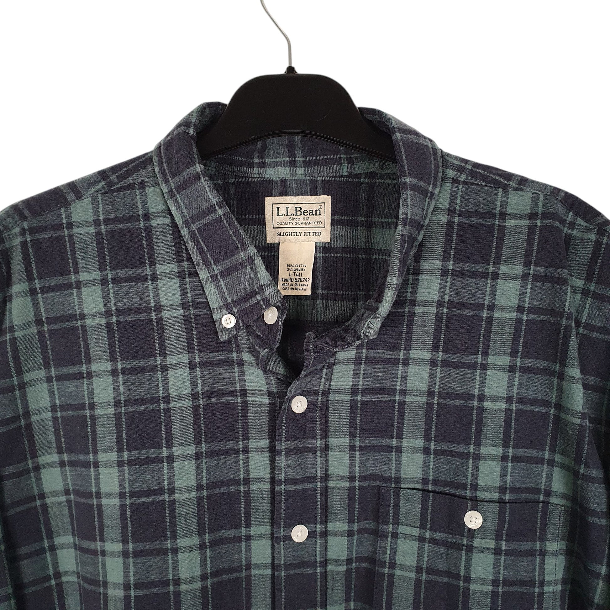 Mens Navy L.L.Bean   Shirt