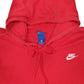 Mens Red Nike  Hoodie Jumper