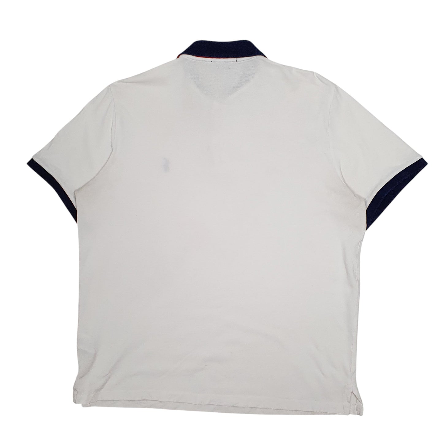Mens White Polo Ralph Lauren Classic Fit  Polo Shirt