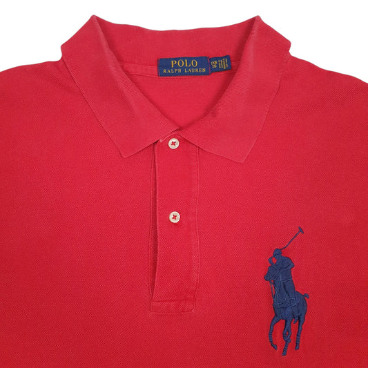 Mens Red Polo Ralph Lauren   Polo Shirt