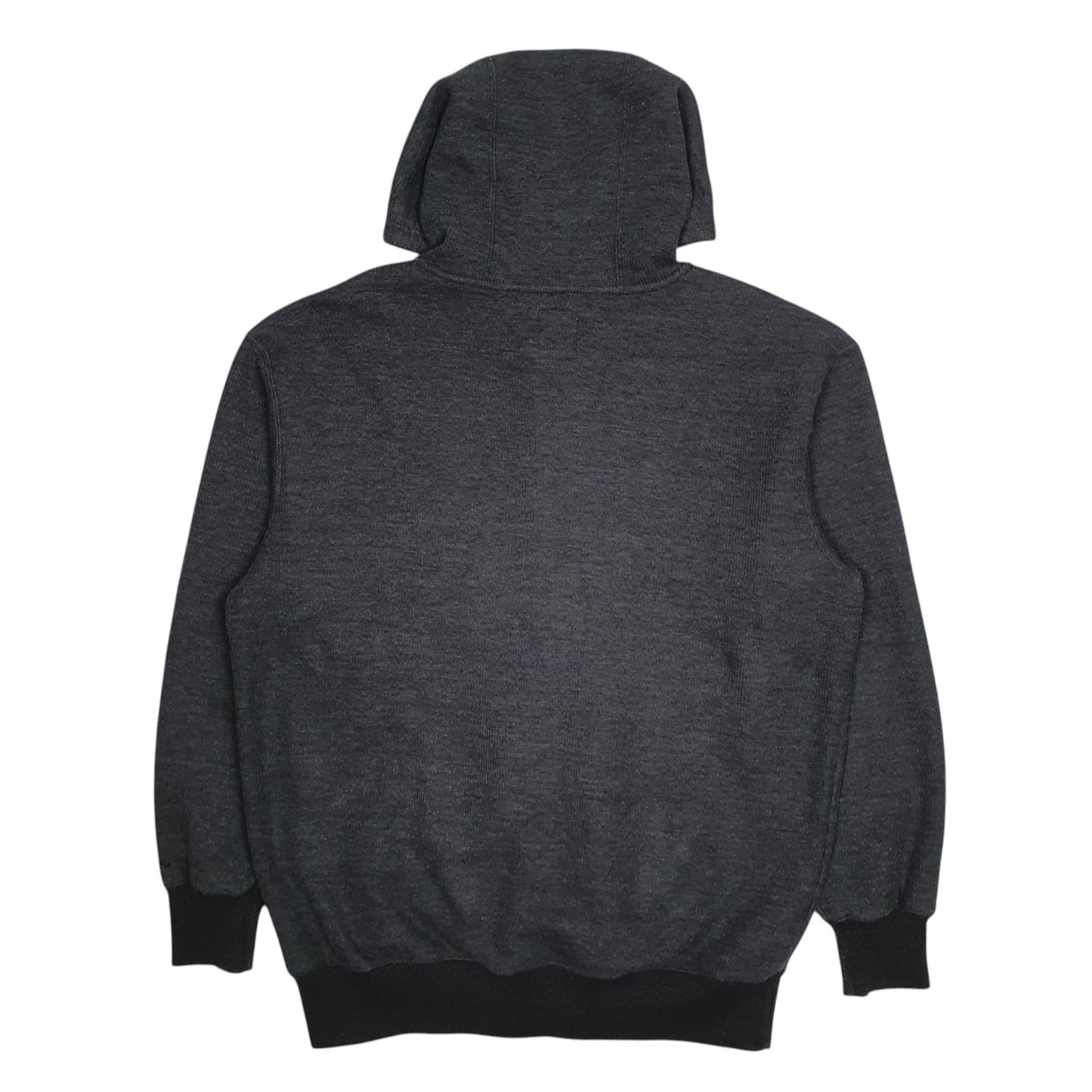 Mens Grey Dickies Hoodie Fleece Full Zip Jumper