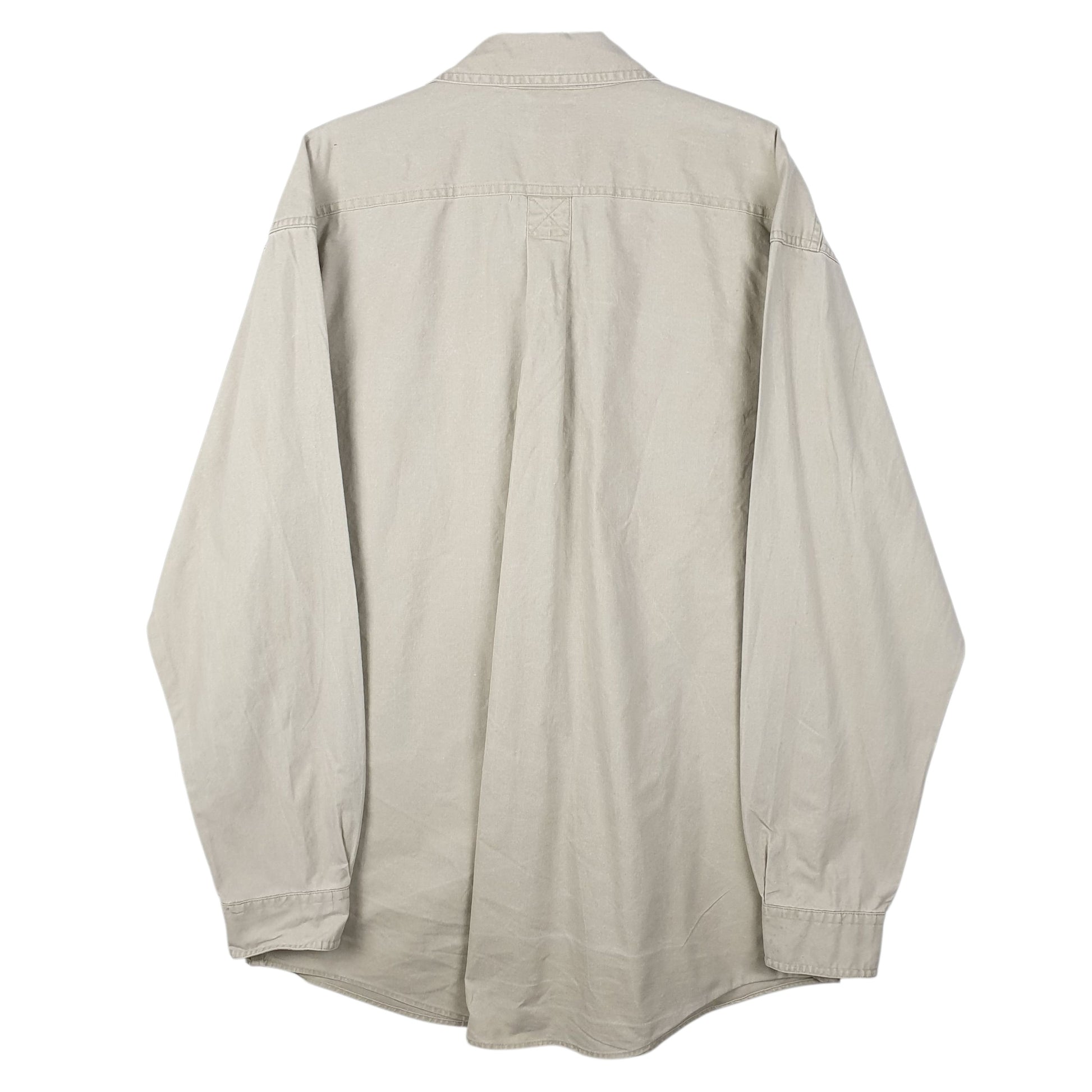 Mens Beige L.L.Bean   Shirt