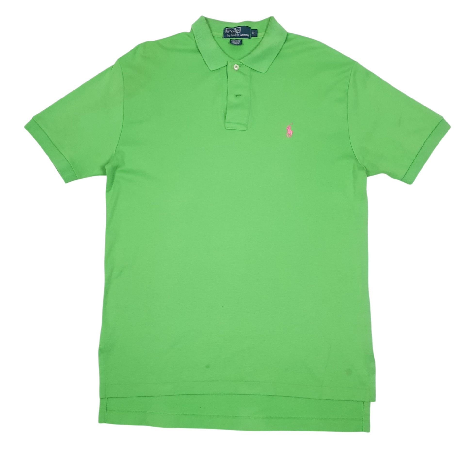 Mens Green Polo Ralph Lauren  Short Sleeve Polo Shirt