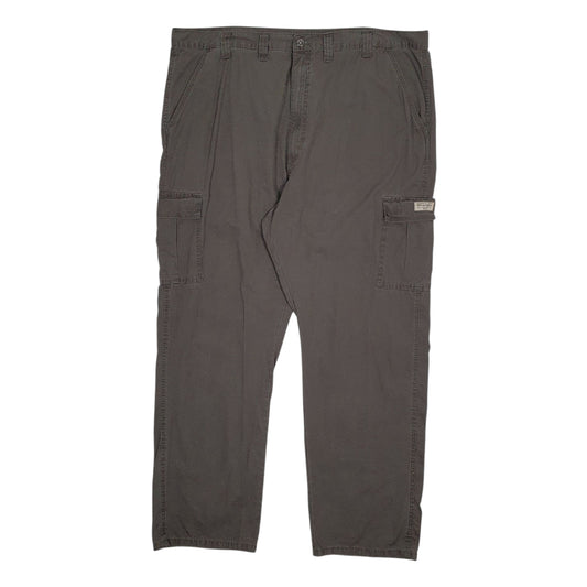 Mens Grey Wrangler  Cargo Trousers