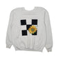 Mens White Hanes Vintage 90s Crewneck Jumper