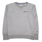 Mens Grey Champion  Crewneck Jumper