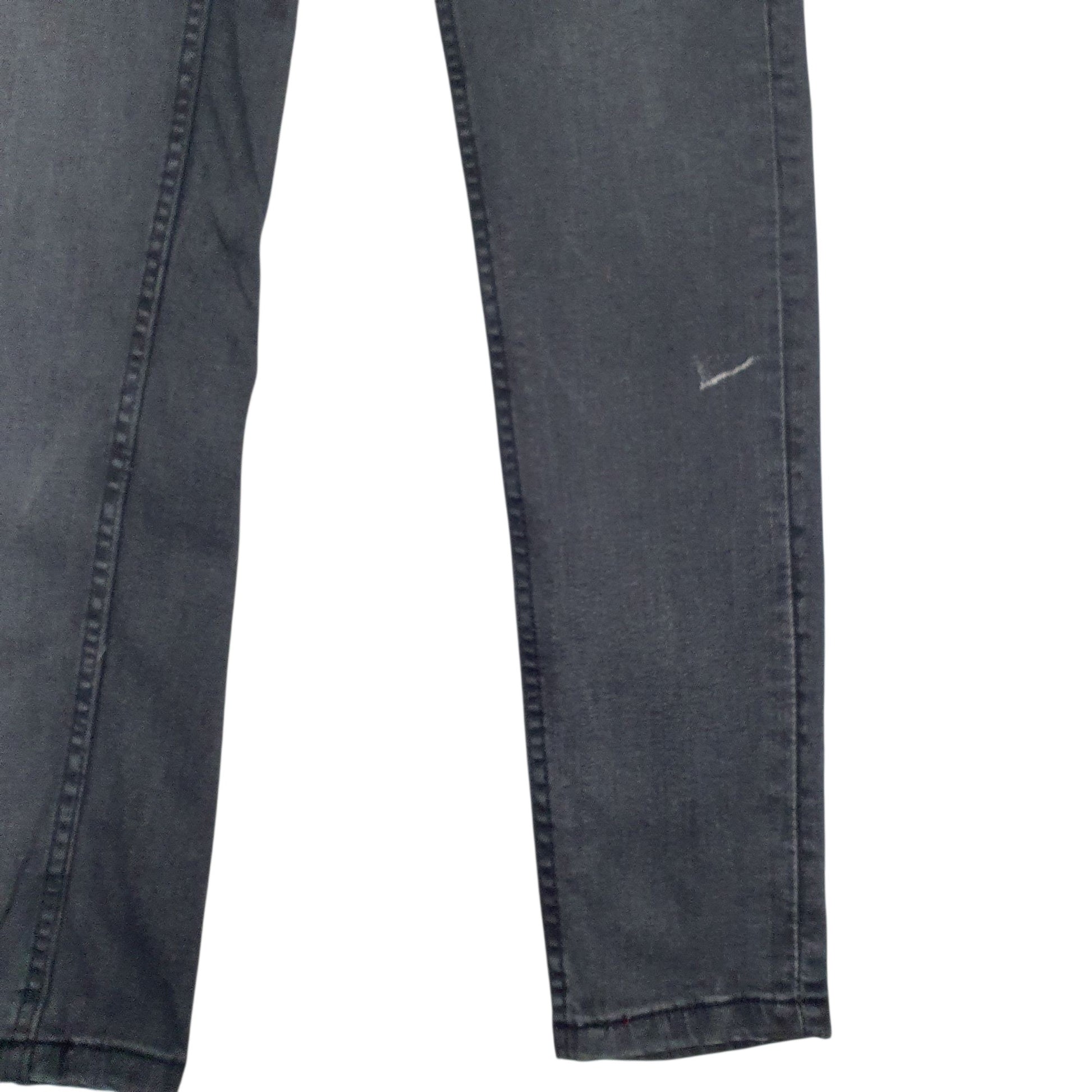 Mens Grey Rung Spun   Jeans