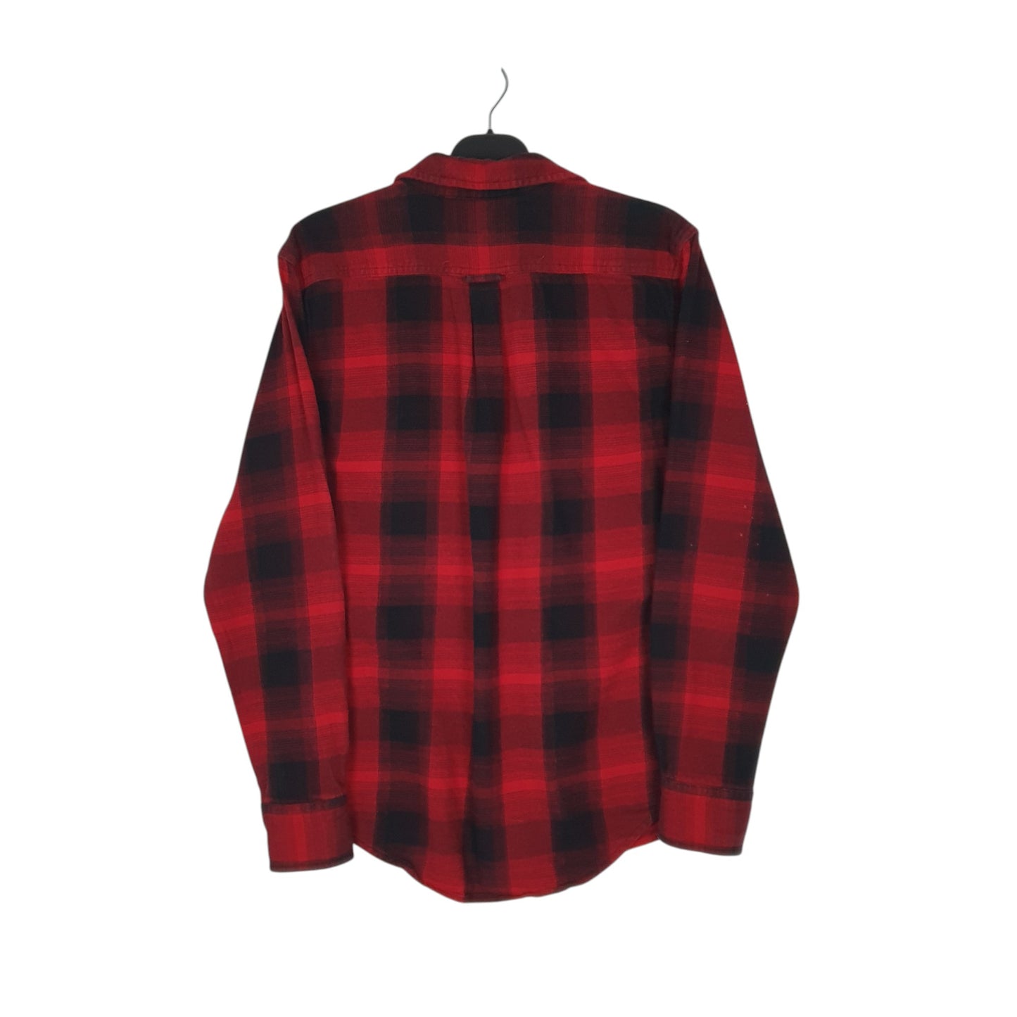 Mens Red Woolrich Thick Flannel  Shirt