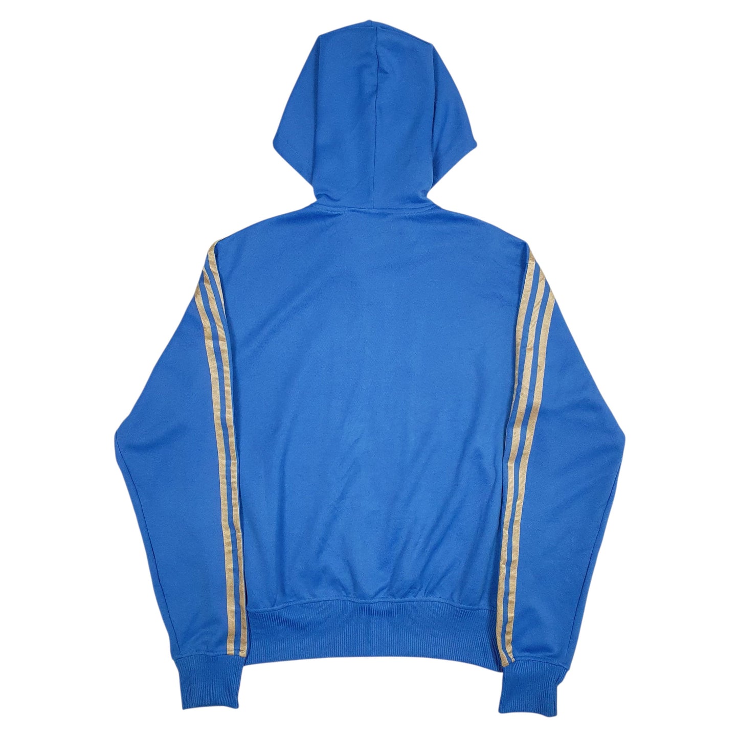 Mens Blue Adidas  Full Zip Jumper
