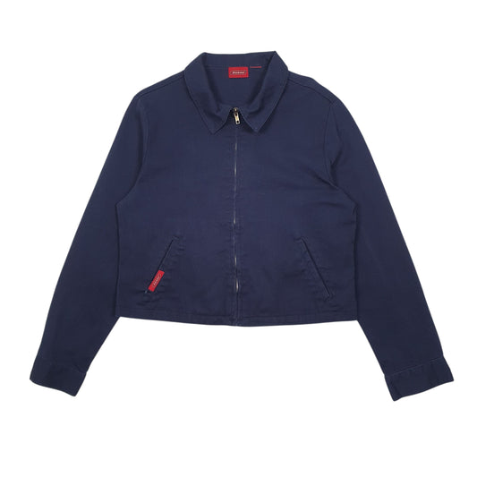 Womens Navy Dickies   Coat