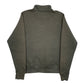Mens Green Champion  Quarter Zip Jumper