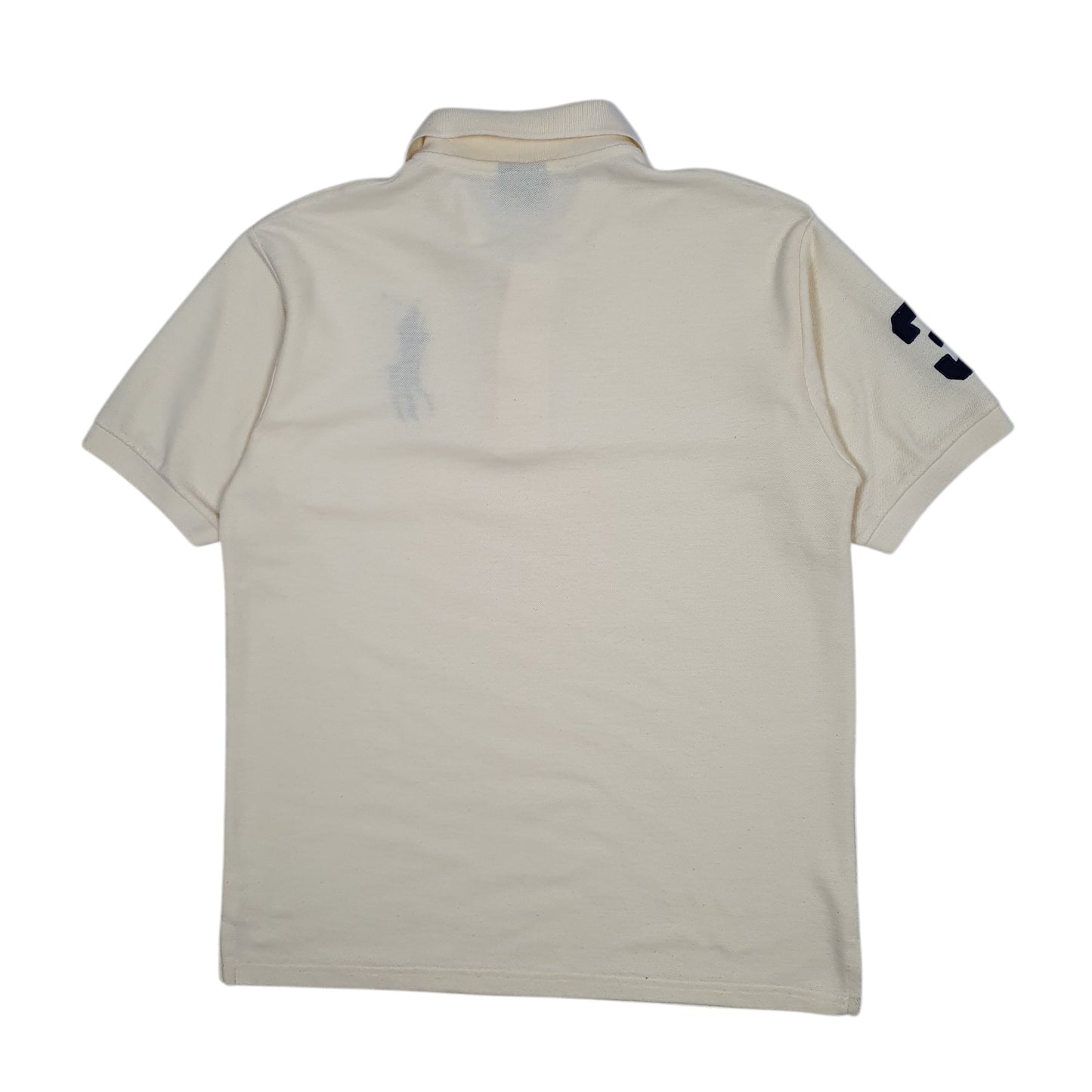 Mens Cream Ralph Lauren Polo Sport  Polo Shirt