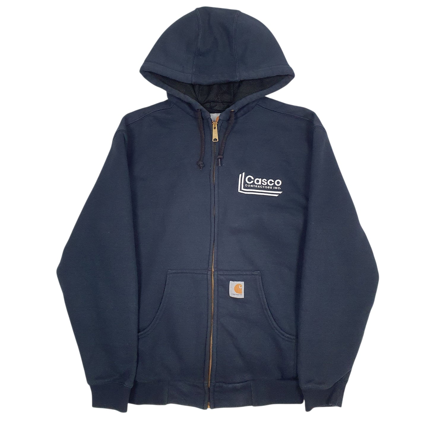 Mens Navy Carhartt  Full Zip Jumper
