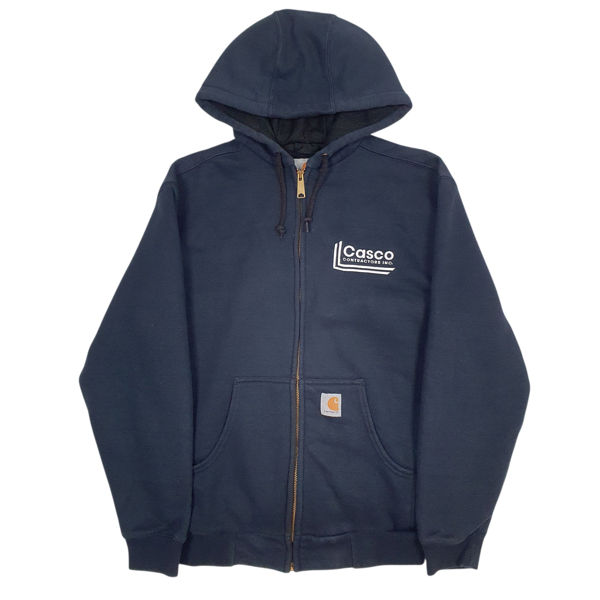 Mens Navy Carhartt  Full Zip Jumper