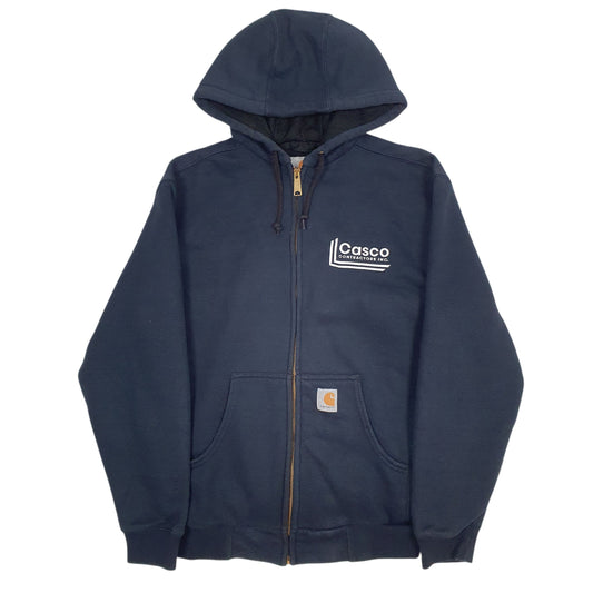 Mens Navy Carhartt  Full Zip Jumper