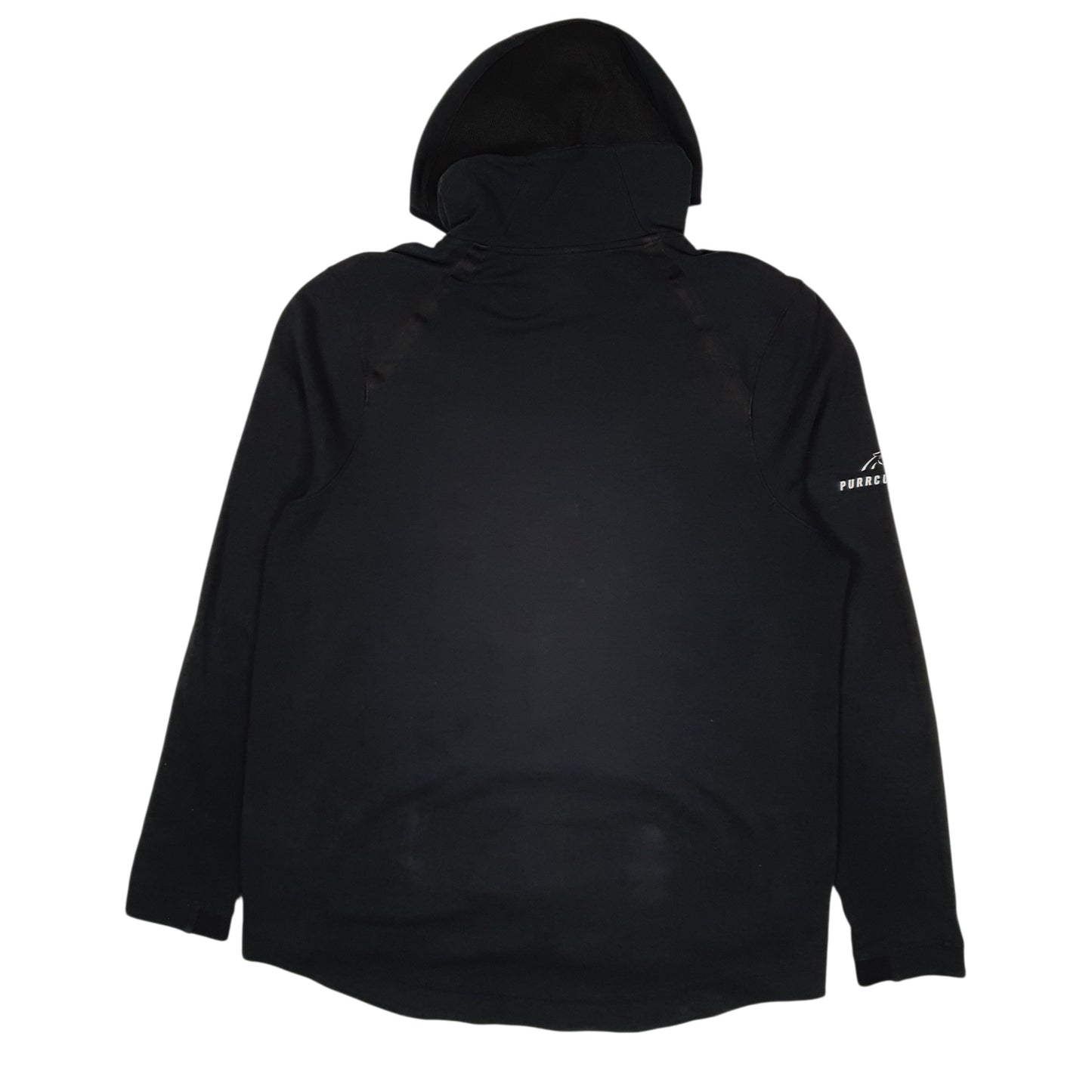Mens Black Nike Dri Fit Hoodie Full Zip Jumper