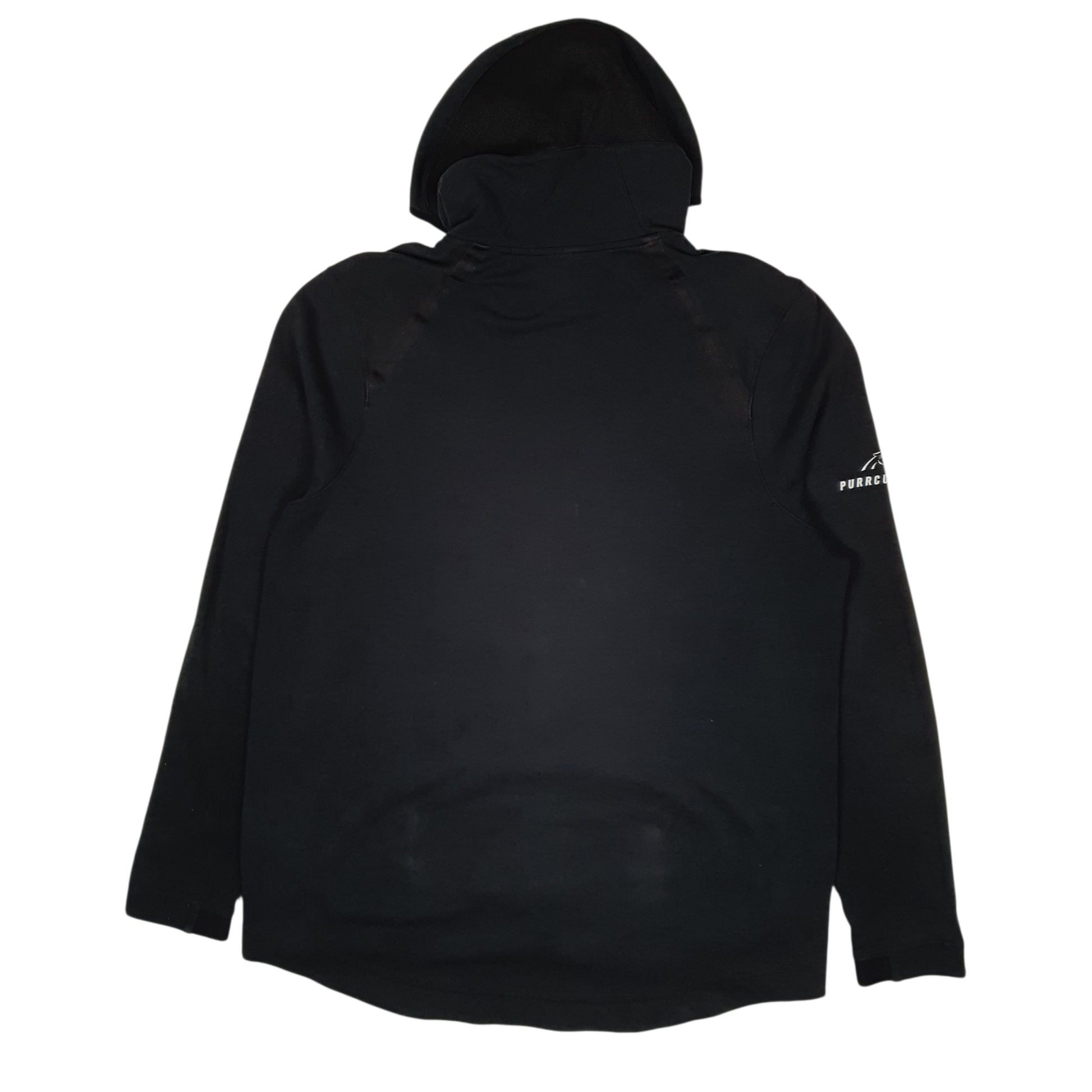 Mens Black Nike Dri Fit Hoodie Full Zip Jumper