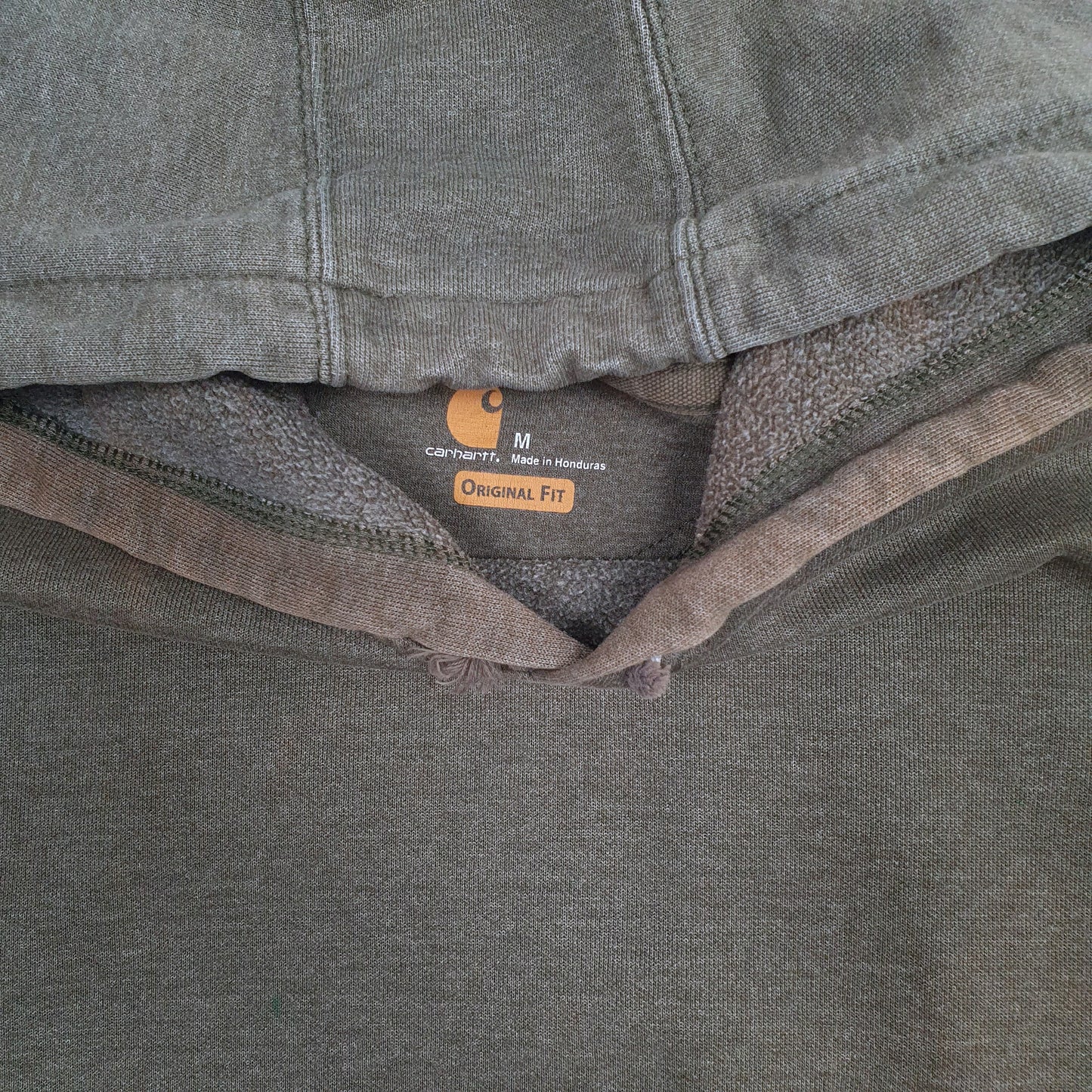 Mens Khaki Carhartt  Hoodie Jumper