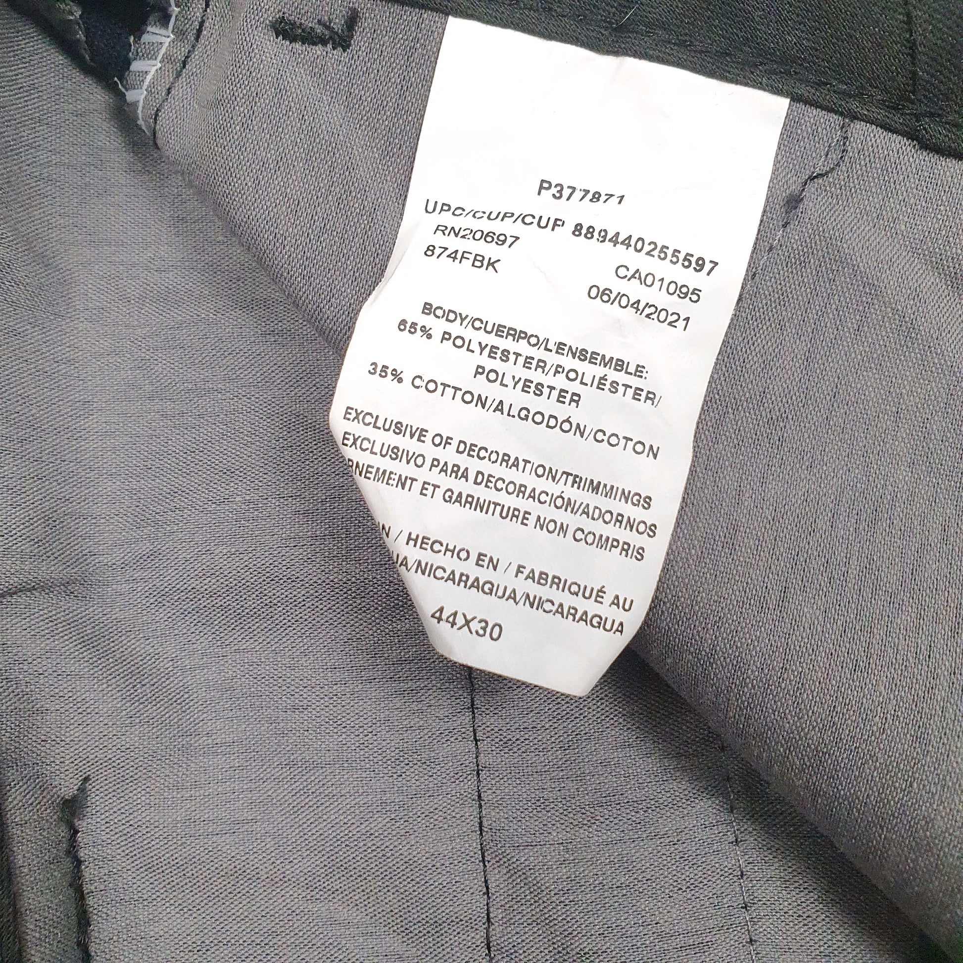 Mens Black Dickies 874 Workwear  Trousers