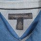 Mens Blue Tommy Hilfiger  Crewneck Polo Shirt