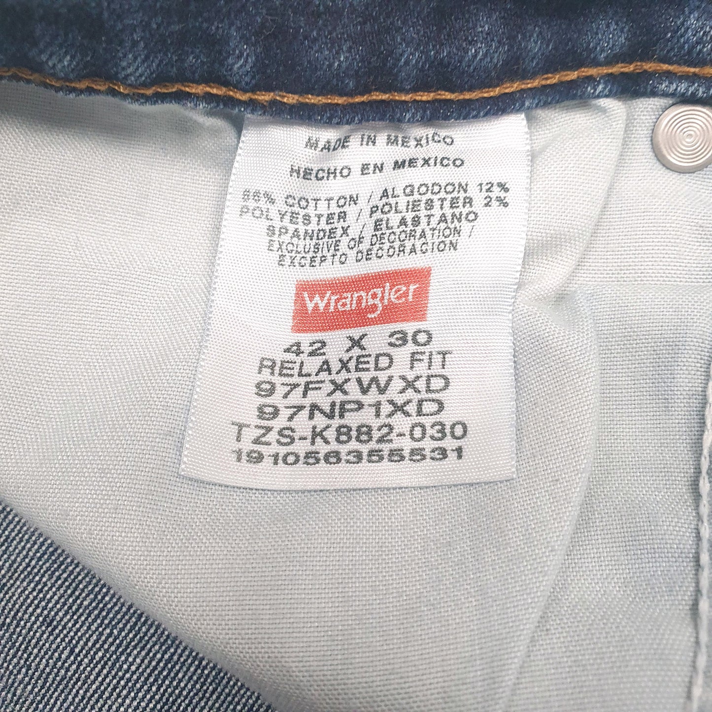 Mens Blue Wrangler   Jeans