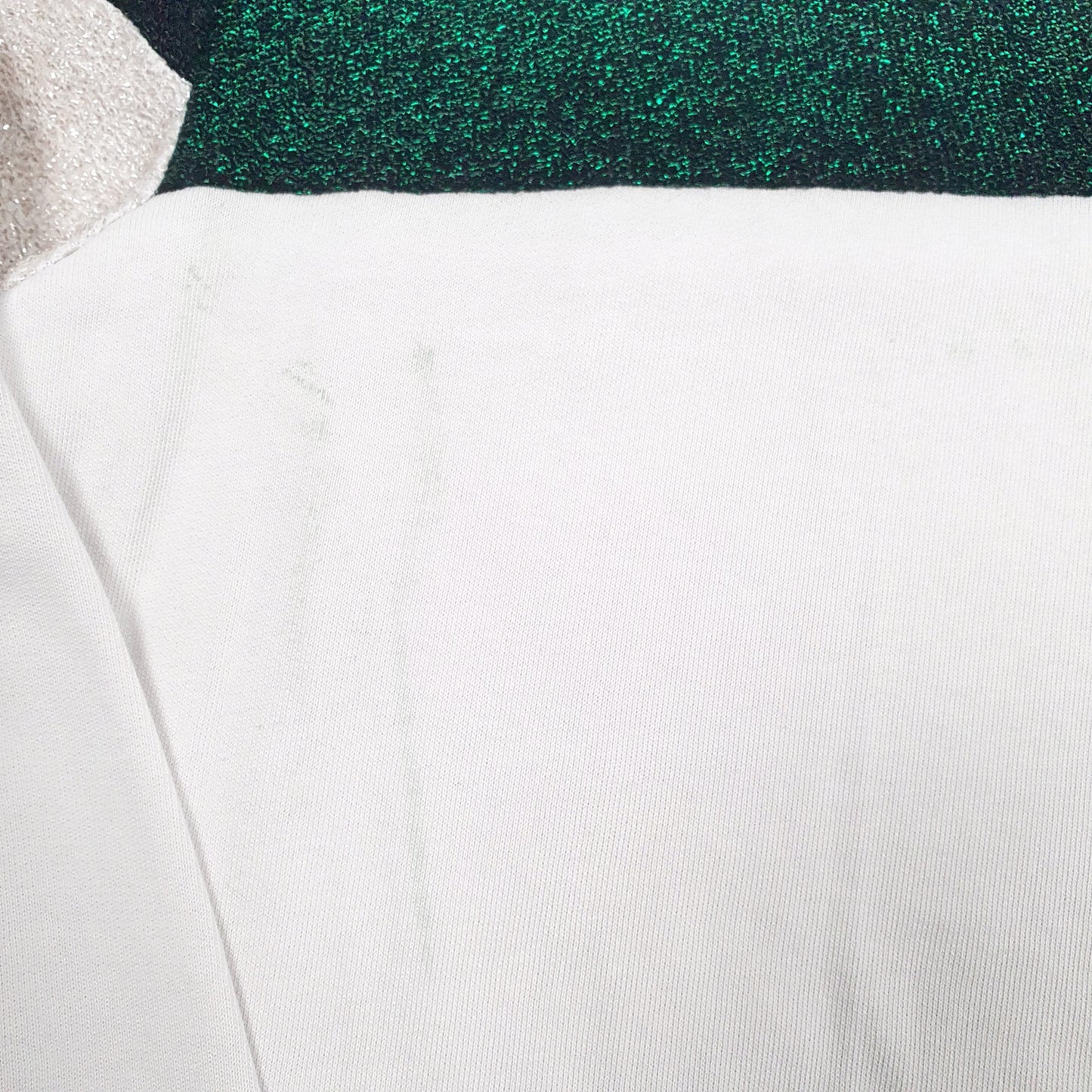 Womens White Lee  Crewneck Jumper