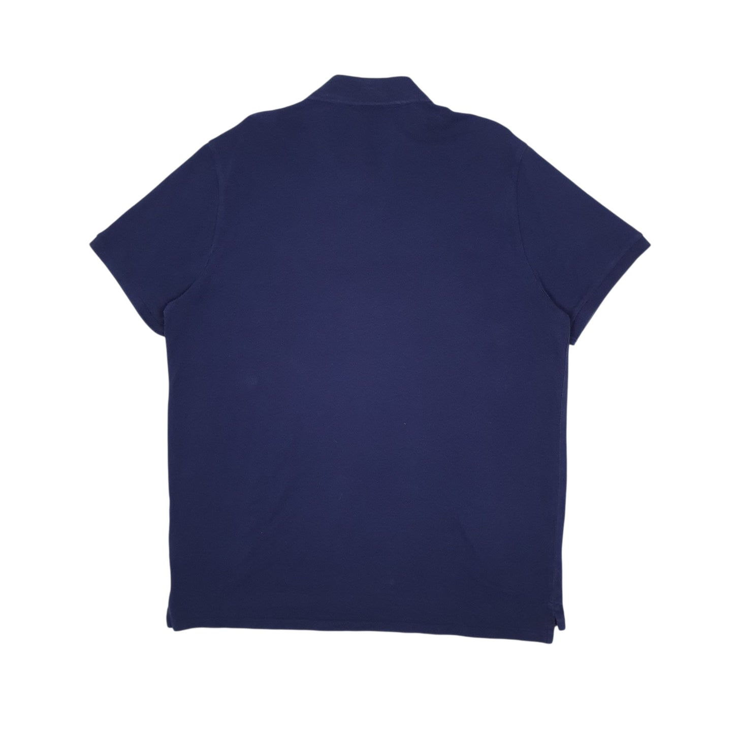 Mens Navy Polo Ralph Lauren Custom Slim Fit  Polo Shirt