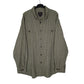 Mens Green Woolrich  Long Sleeve Shirt