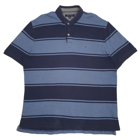 Mens Blue Tommy Hilfiger  Short Sleeve Polo Shirt