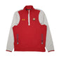 Mens Red Under Armour Quarter Zip  Coat