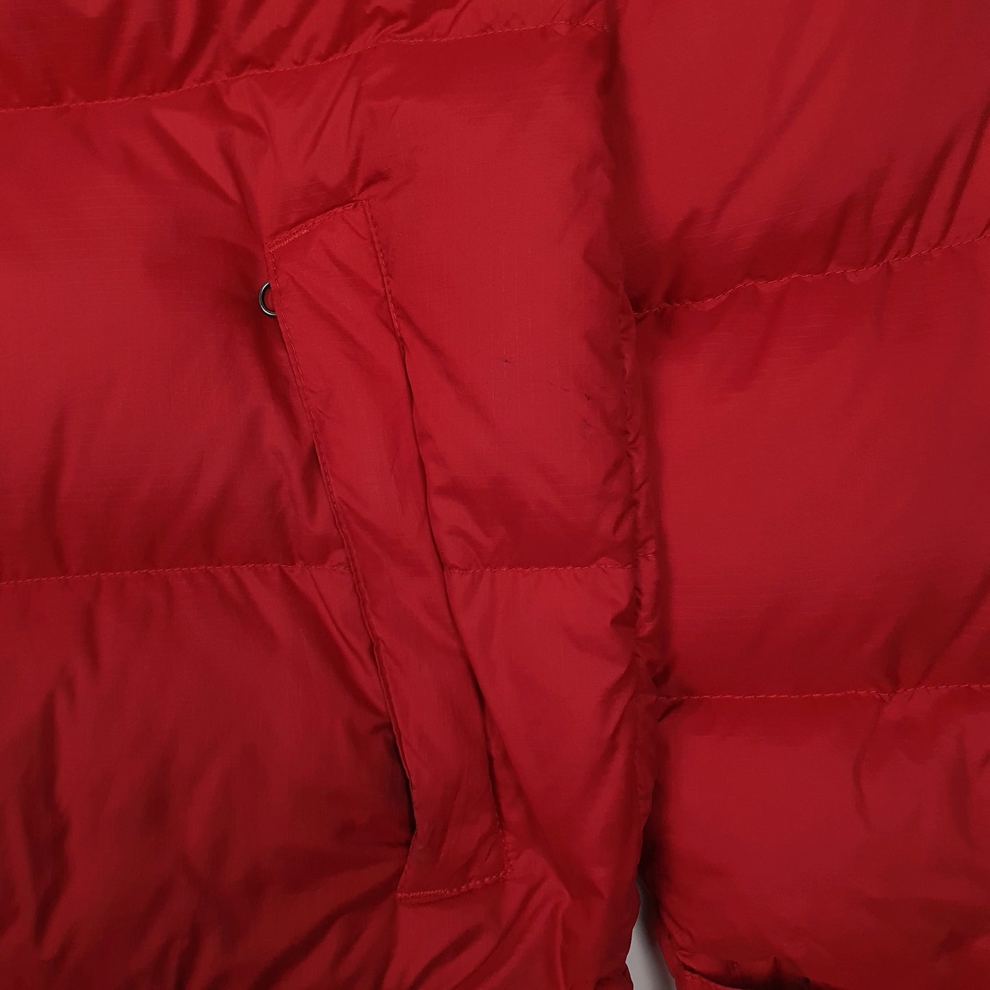 Womens Red The North Face Nuptse  Coat