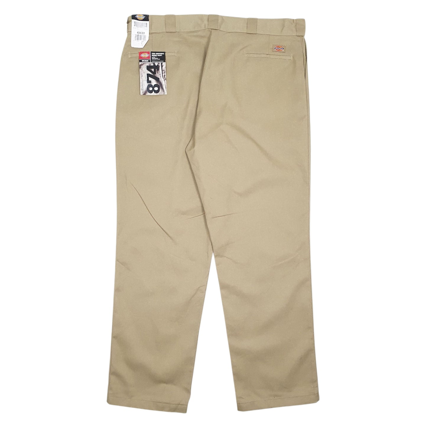 Mens Beige Dickies 874 Workwear  Trousers