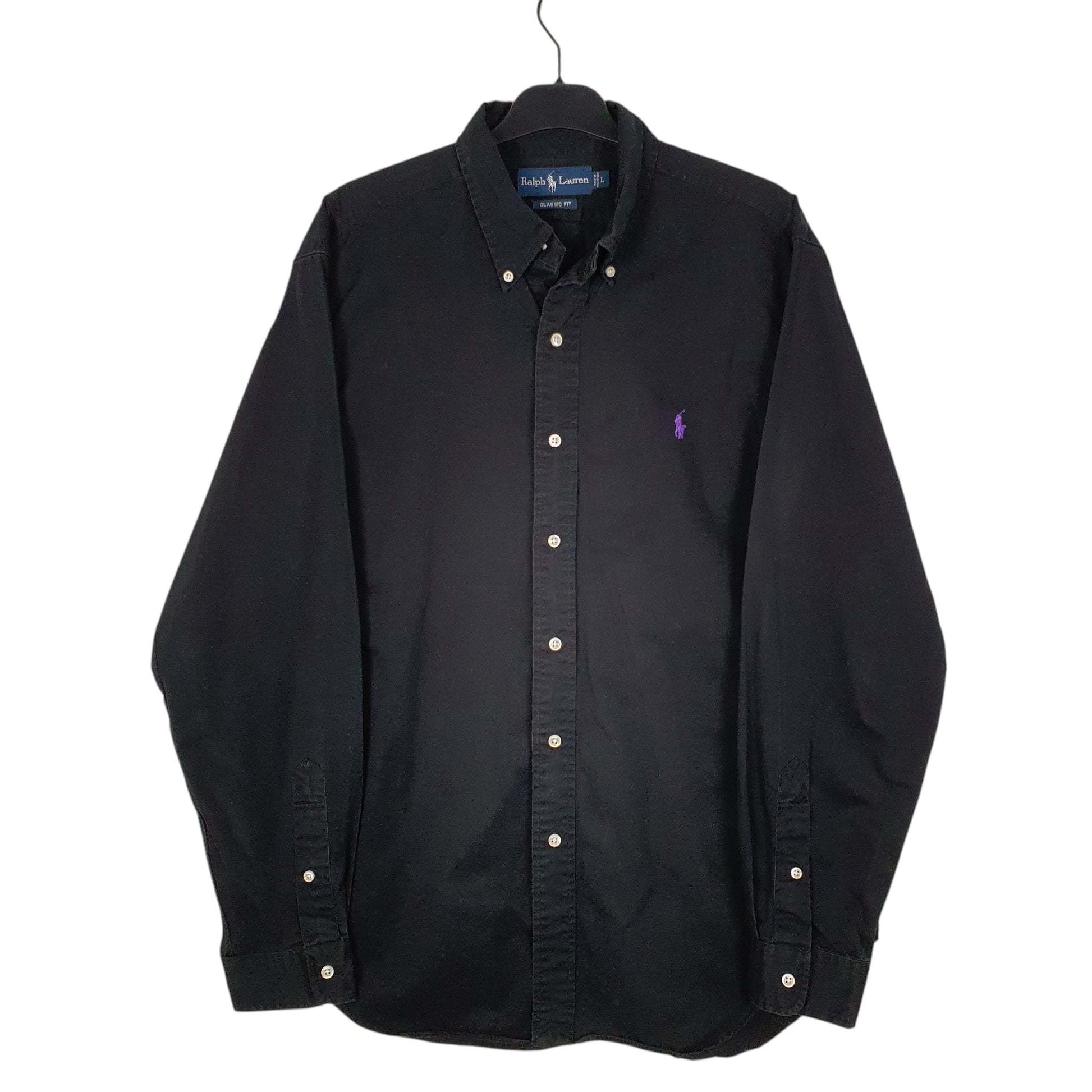 Mens Black Ralph Lauren  Long Sleeve Shirt
