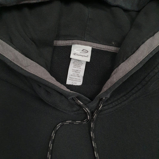 Mens Black Champion  Hoodie Jumper