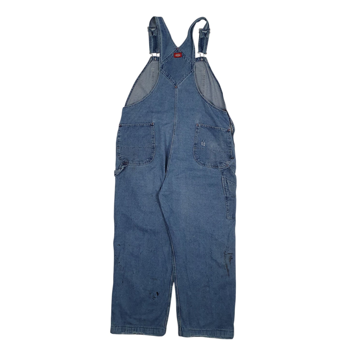 Mens Blue Dickies Vintage 00s Full Zip Trousers