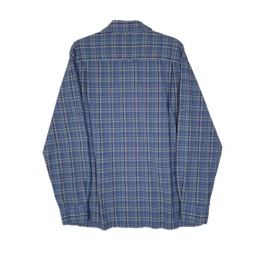 Mens Blue L.L.Bean Walking Hiking  Shirt